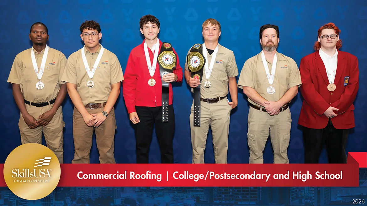 2026 SkillsUSA National Leadership and Skills Conference high school, college and post-secondary medalists.