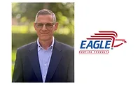 Eagle Roofing.png Charles Schneider headshot next to Eagle Roofing logo