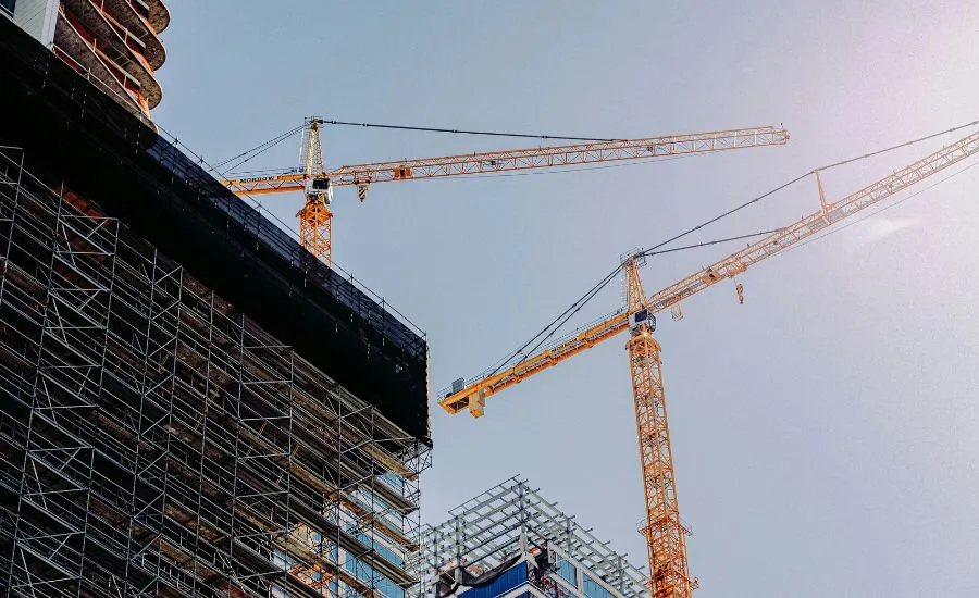Crane and tower construction