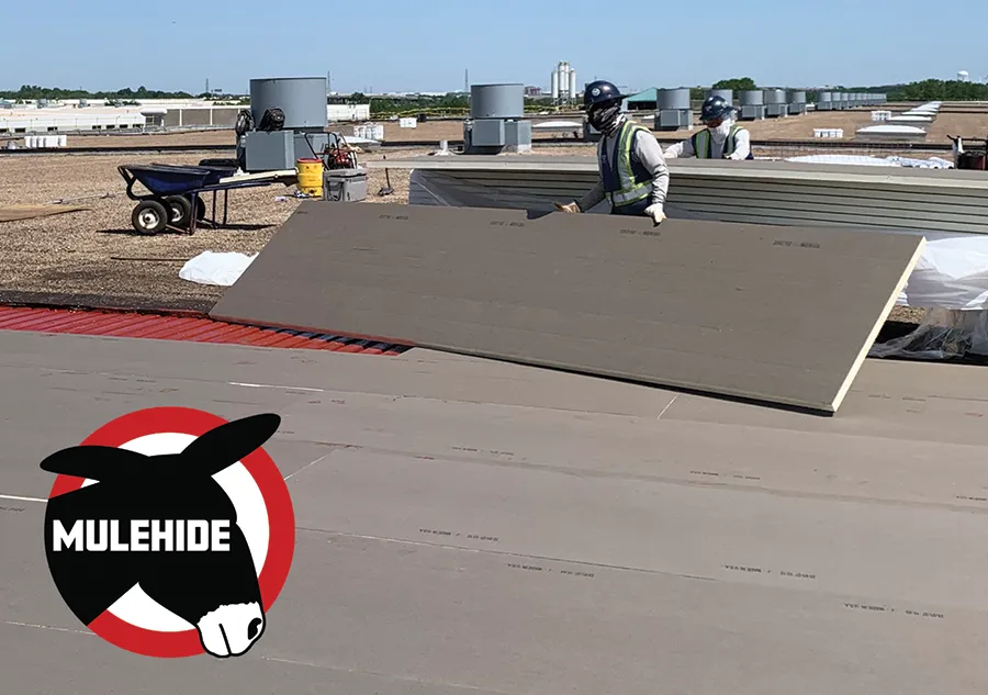 MuleHide Helps Crews Speed Low-Slope Roof Installations