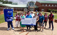Lowe's grant check distribution 