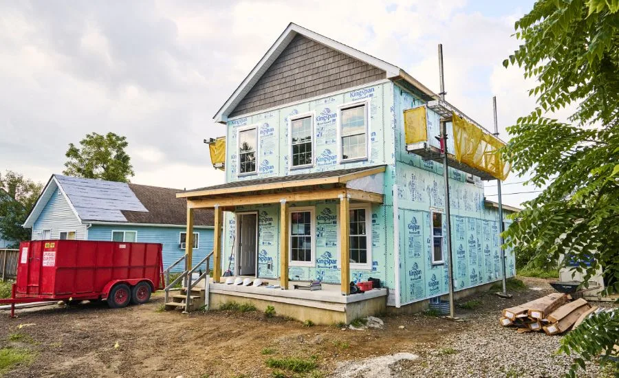 exterior construction