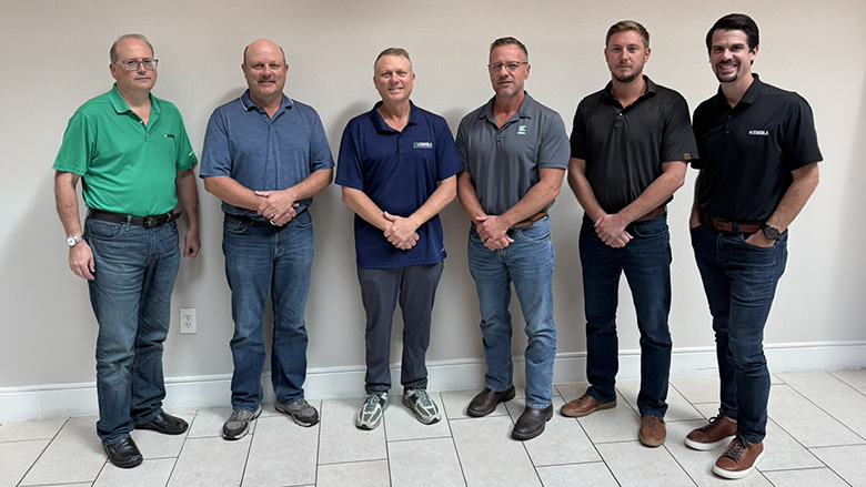 Members of the Eskola Roofing & Waterproofing executive leadership
