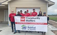 GAF Habitat for Humanity.jpg GAF's team with banner