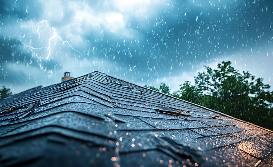 storm residential roof