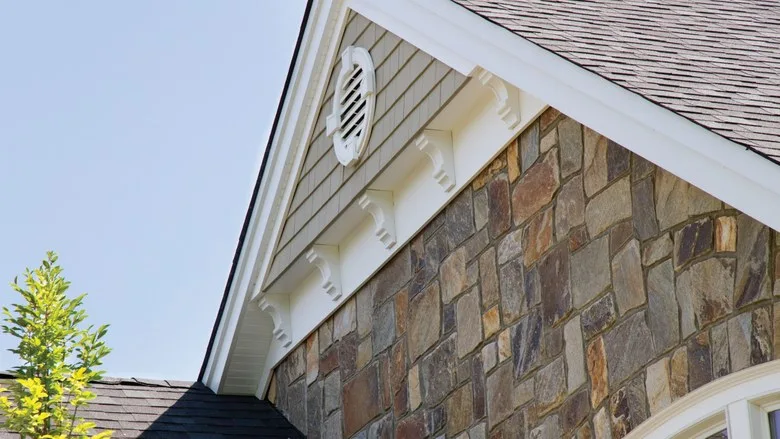 Kleer PVC Trim on a tan home