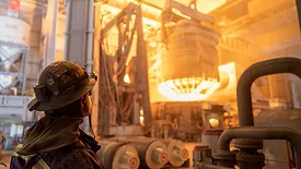 making steel