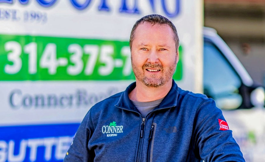 Rob Connor, owner of Connor Roofing, LLC