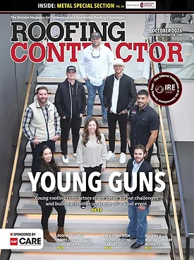 2026 October Roofing Contractor October 2026 Cover