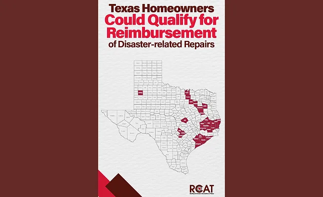 Texas Storm Recovery Programs Remain Open in 27 Counties