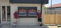 John Sterba (left) Michael Sterba Owners of Great Roofing.jpg Great Roofing Owners