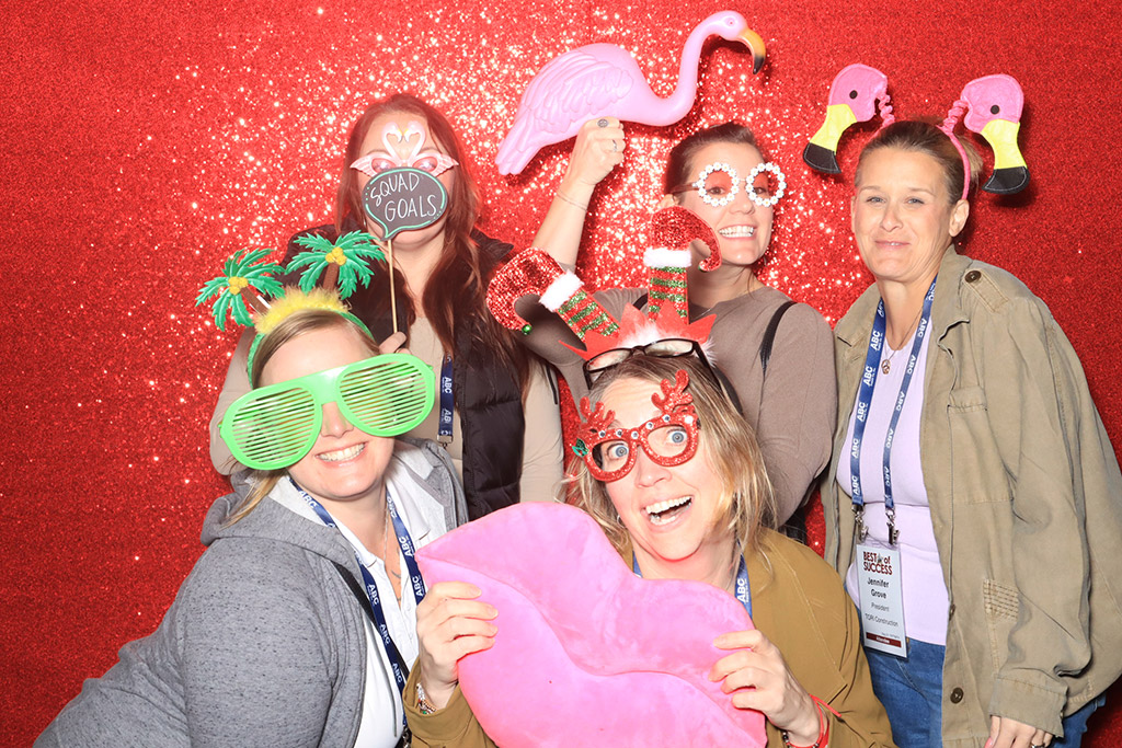 Photo booth at Best of Success presented by Roofing Contractor magazine