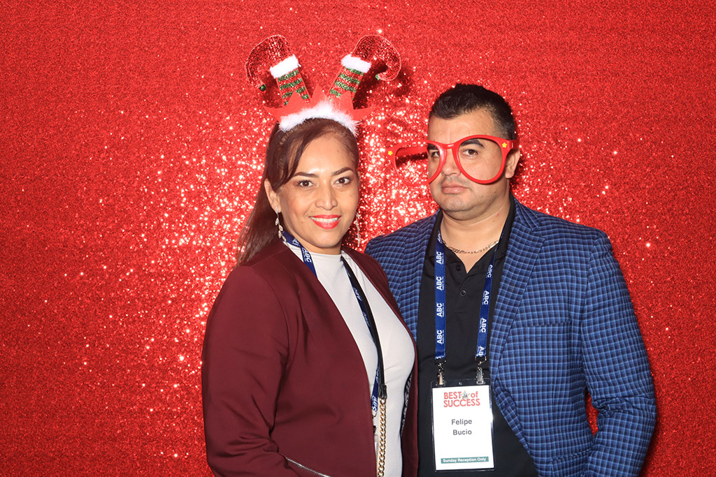 Photo booth at Best of Success presented by Roofing Contractor magazine