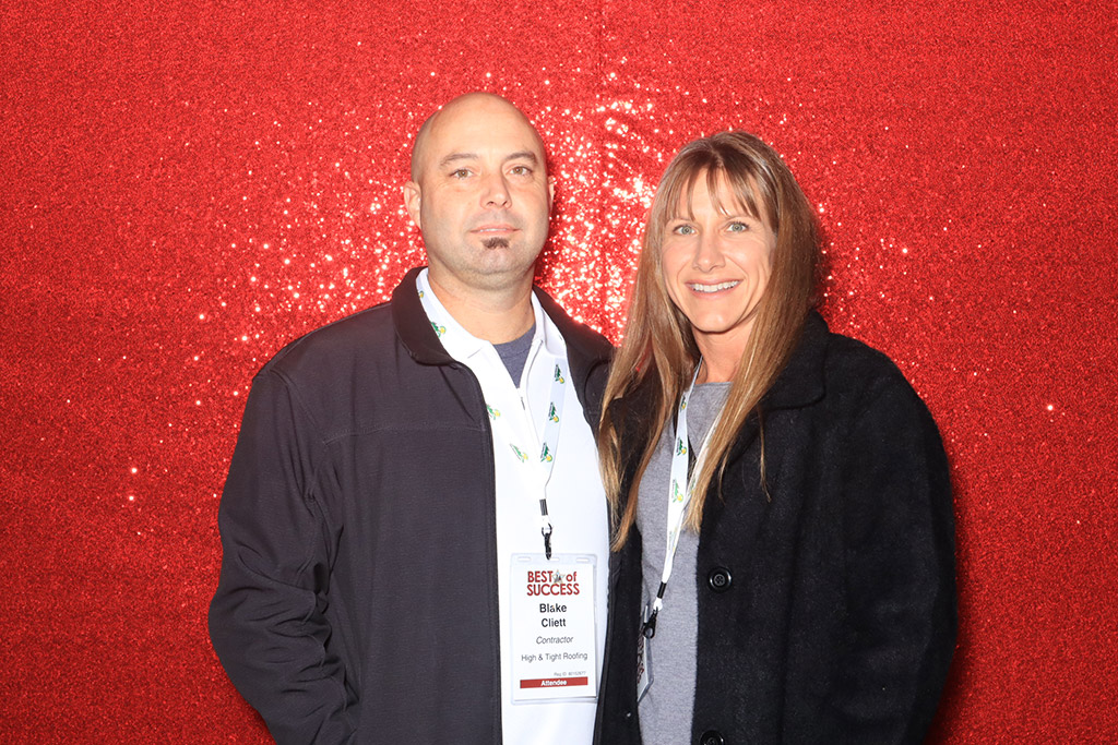Photo booth at Best of Success presented by Roofing Contractor magazine