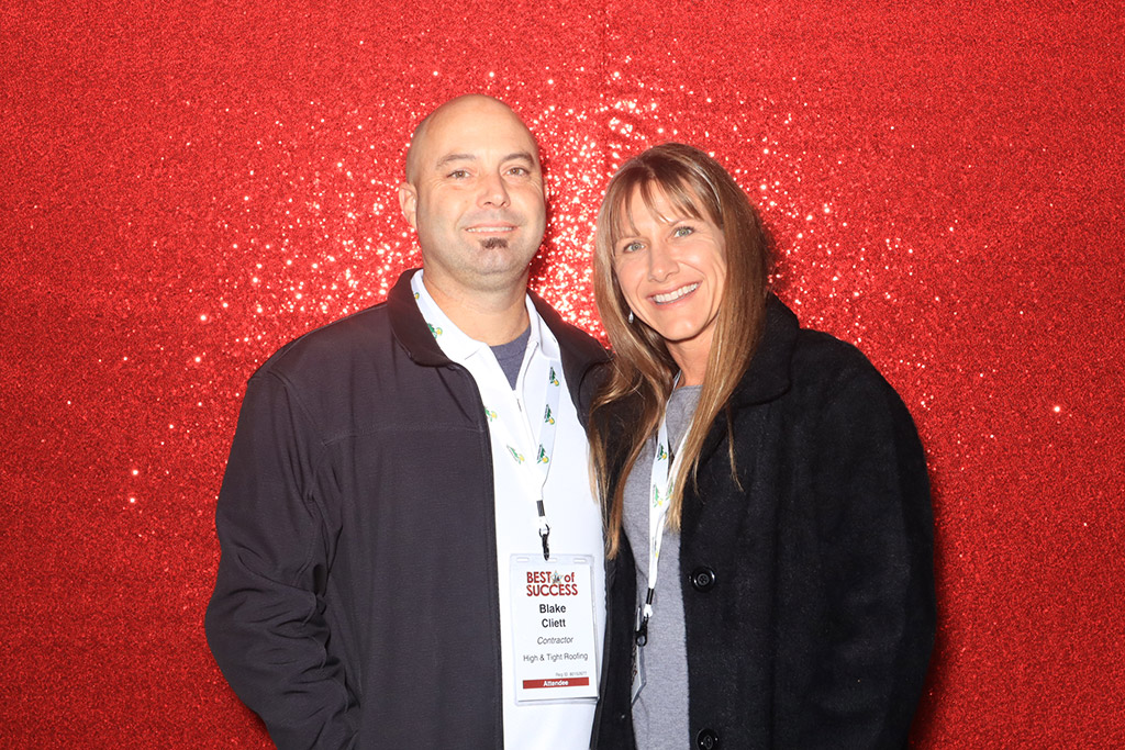 Photo booth at Best of Success presented by Roofing Contractor magazine