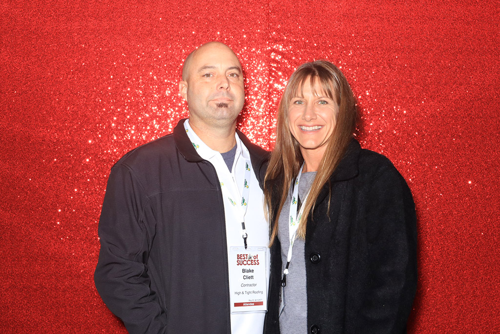 Photo booth at Best of Success presented by Roofing Contractor magazine