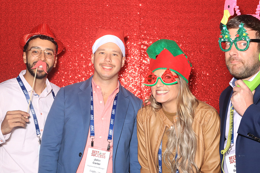 Photo booth at Best of Success presented by Roofing Contractor magazine