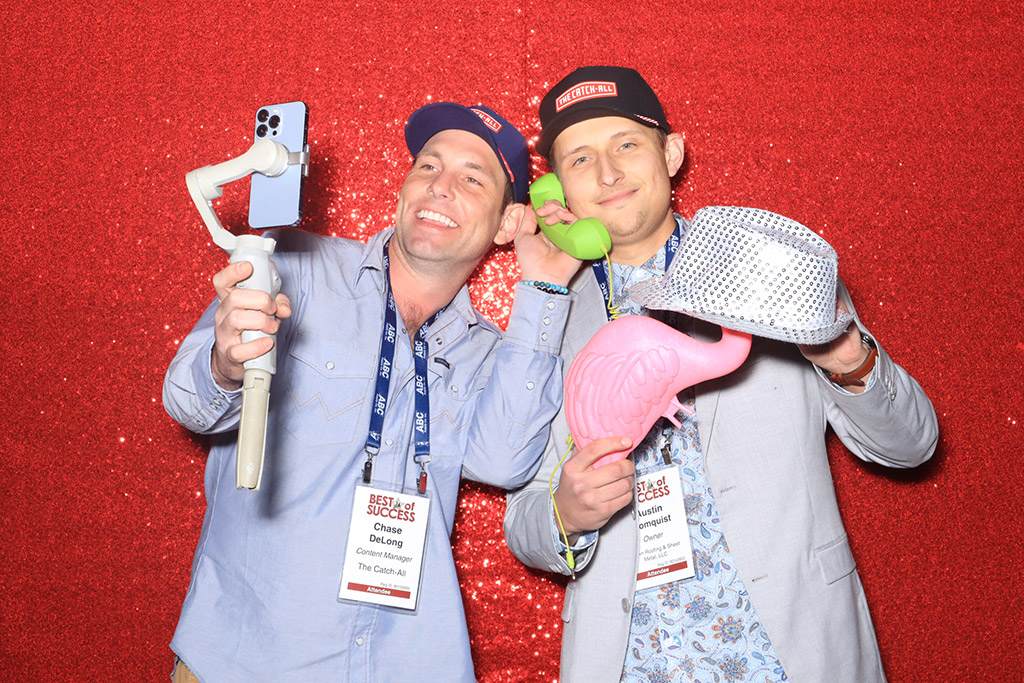 Photo booth at Best of Success presented by Roofing Contractor magazine