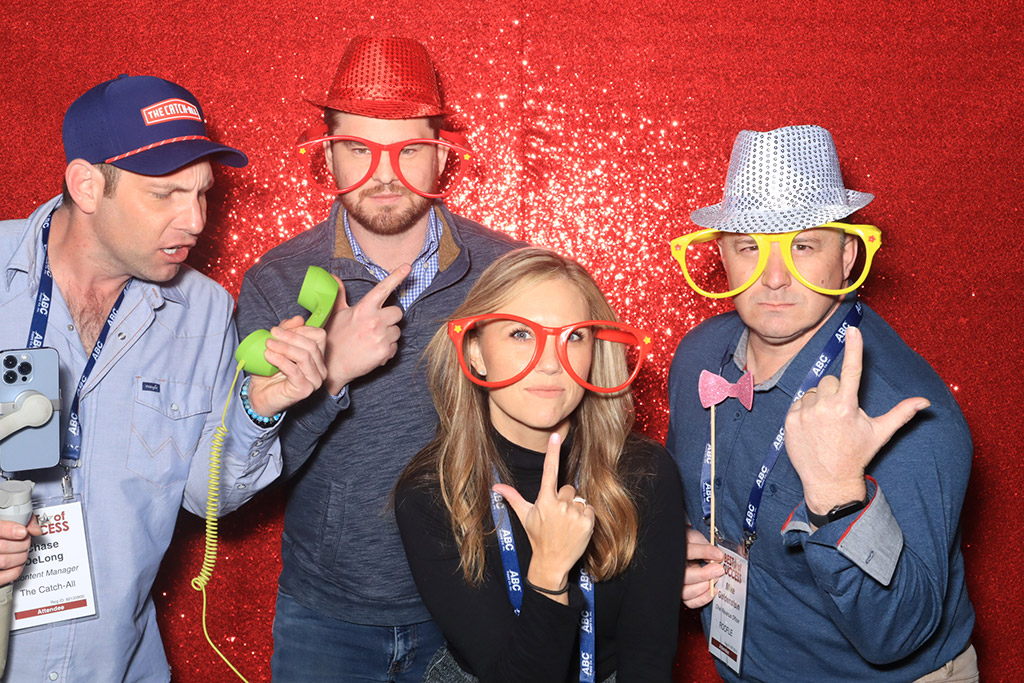 Photo booth at Best of Success presented by Roofing Contractor magazine