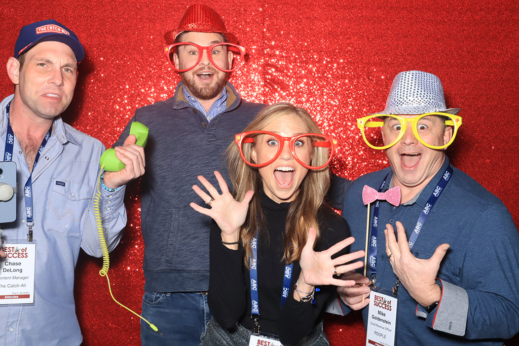 Photo booth at Best of Success presented by Roofing Contractor magazine