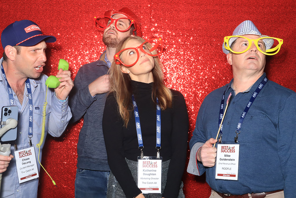 Photo booth at Best of Success presented by Roofing Contractor magazine