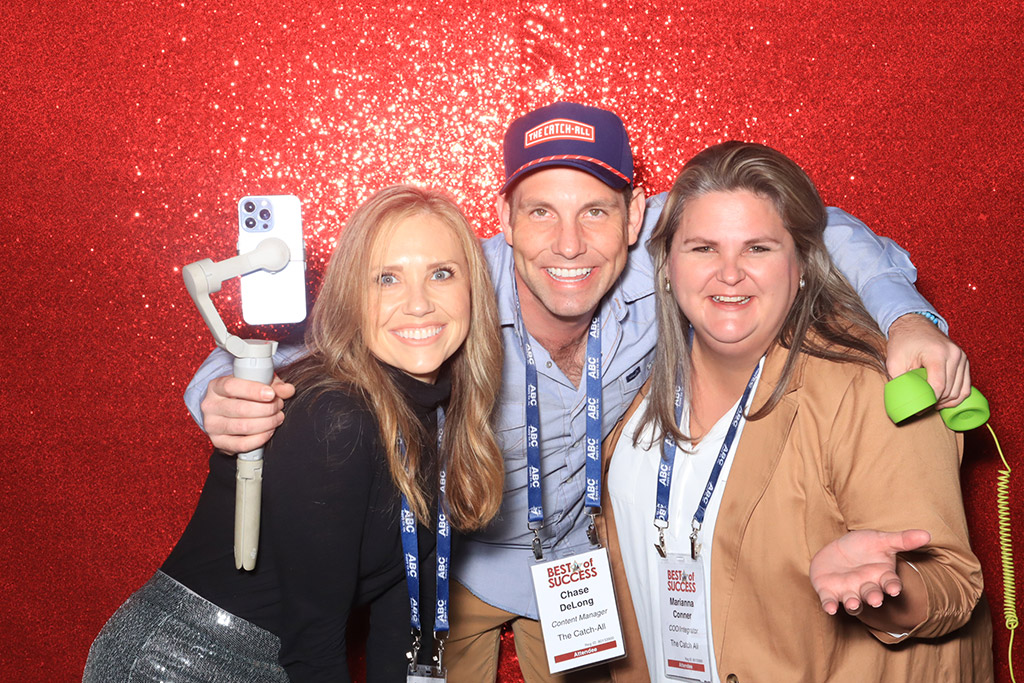 Photo booth at Best of Success presented by Roofing Contractor magazine