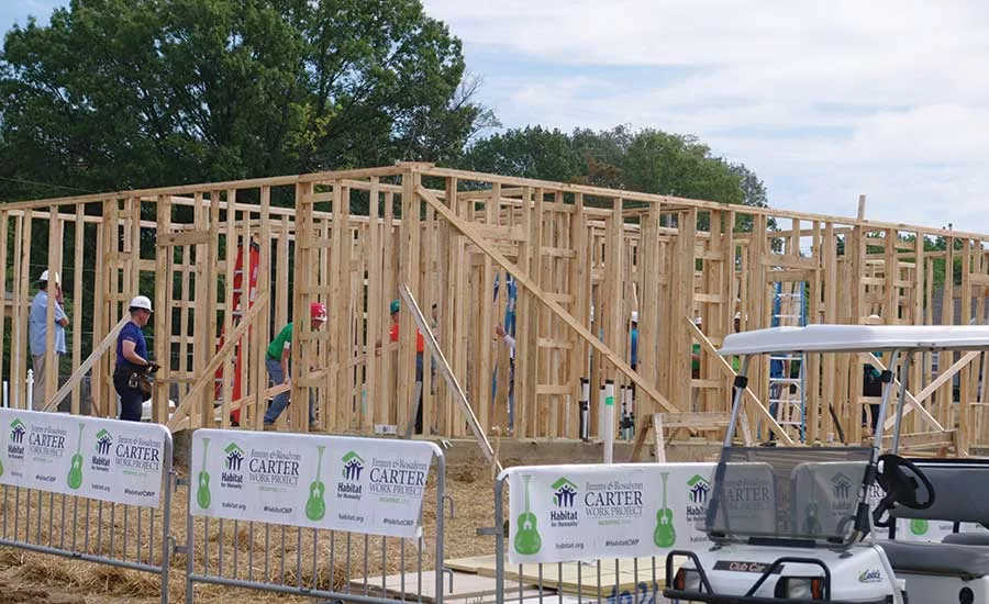 Jimmy and Rosalynn Carter Work Project