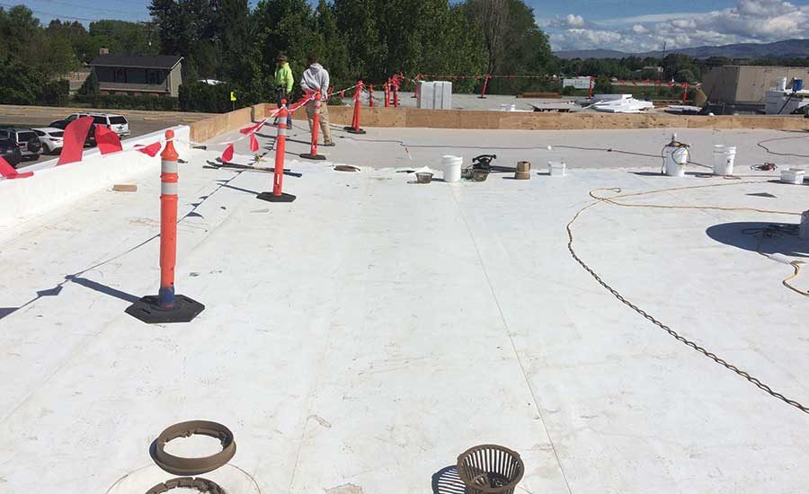 elementary school rooftop