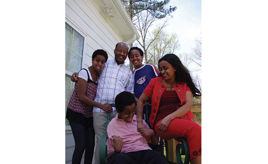 the Amare-Gizaw family