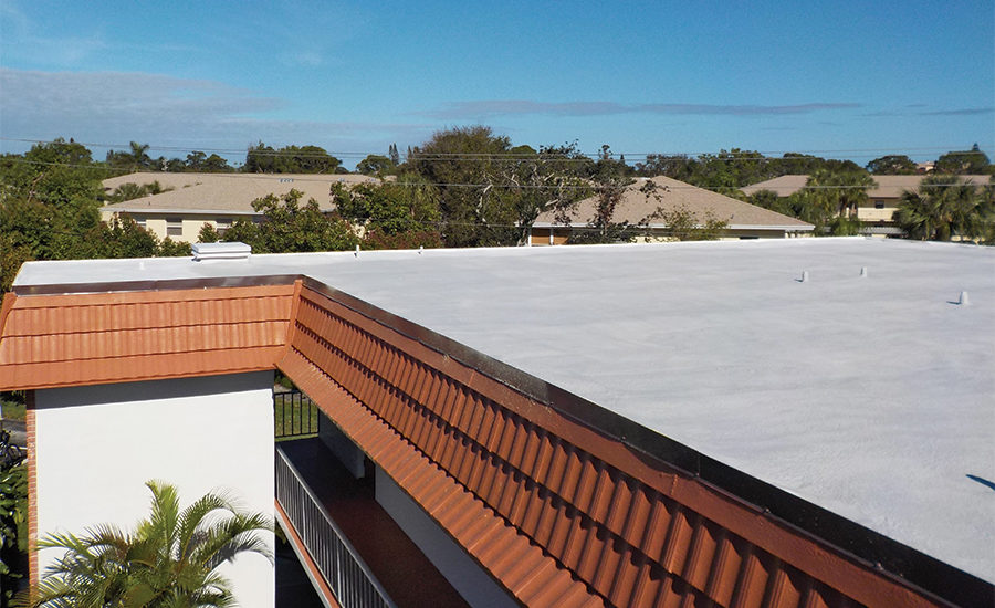 Spray Polyurethane Foam Roof Offers Protection Against Hail, Other