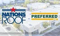 Nations Roof and Preferred Logos against a building backdrop