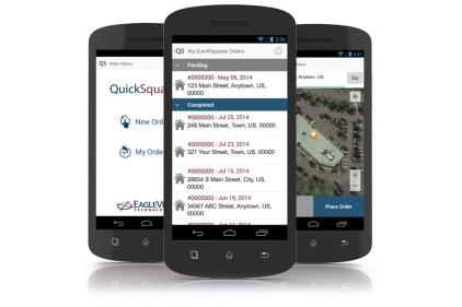 EagleView QuickSquares mobile app for Android