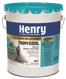 Henry white roof coating
