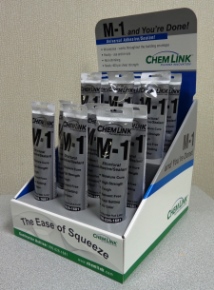 Chem Link adhesive/sealant squeeze tube packaging