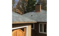 Ply Gem Engineered Slate roof replacement in the mountains
