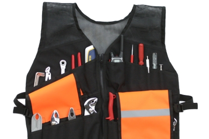 Tool and Safety Vest feature