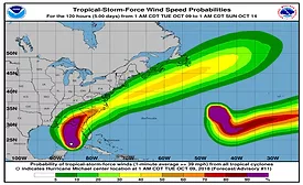 Hurricane Michael Tuesday A.M