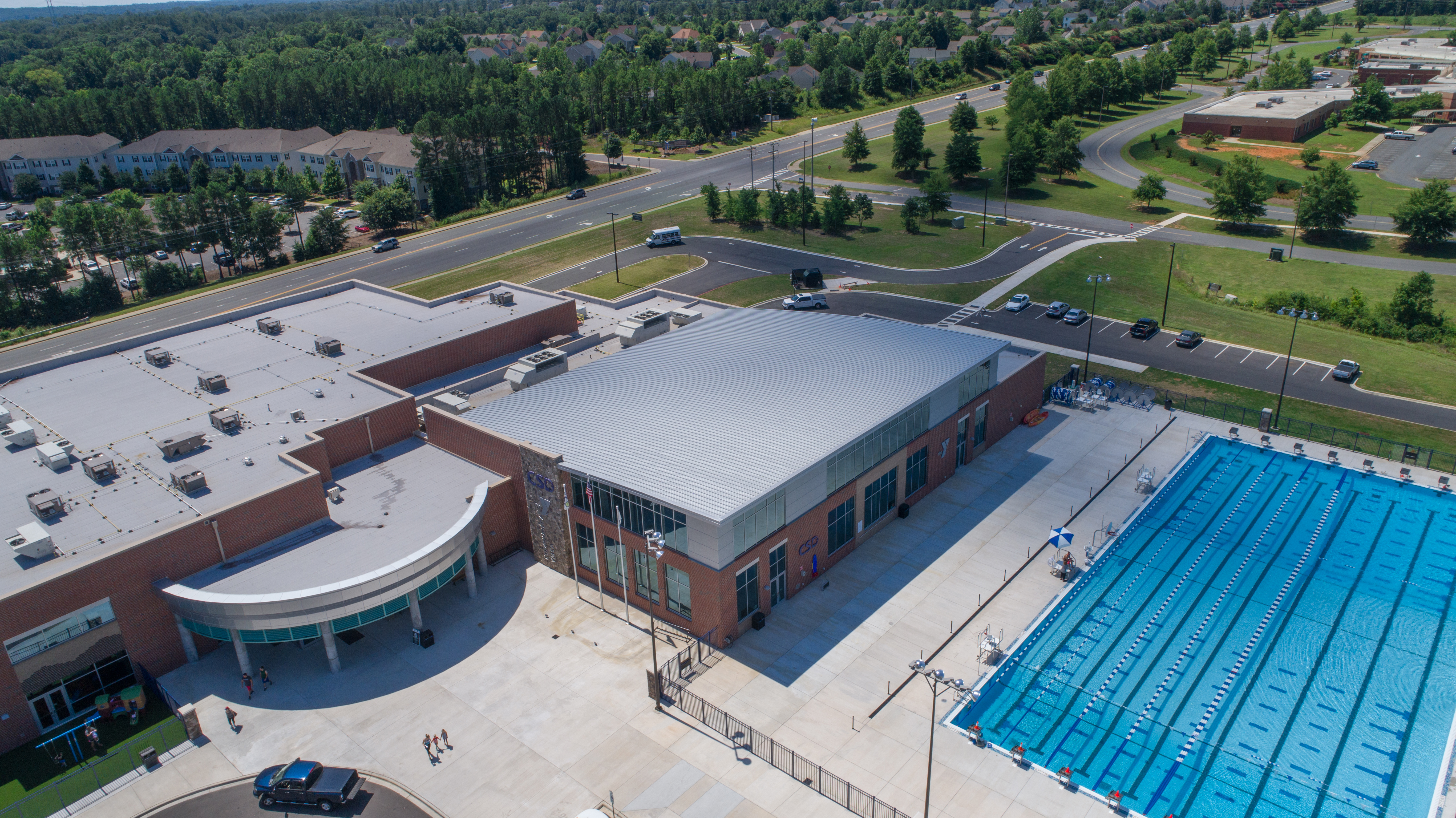 Clover School District YMCA natatorium