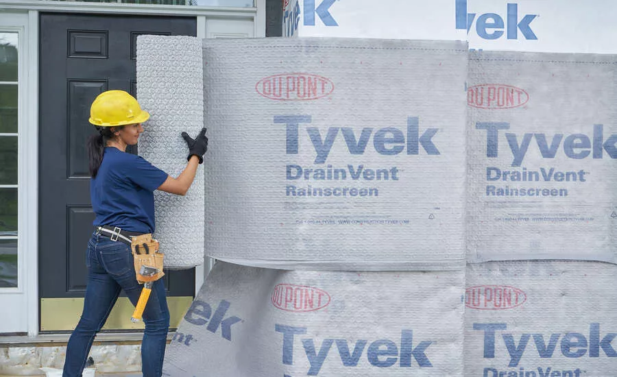 DuPont Tyvek DrainVent Rainscreen