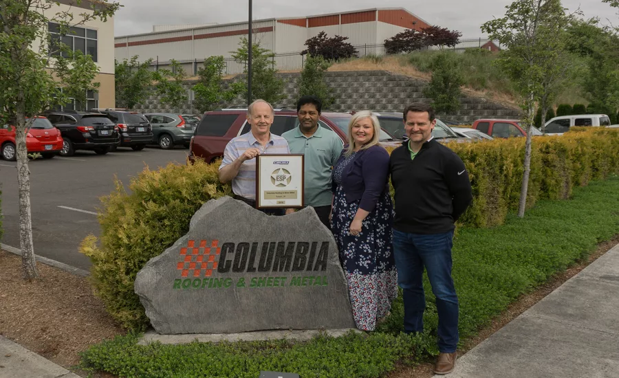 Columbia Roofing & Sheet Metal ESP 2018