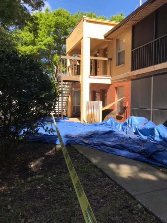 Clearwater Roofer Death