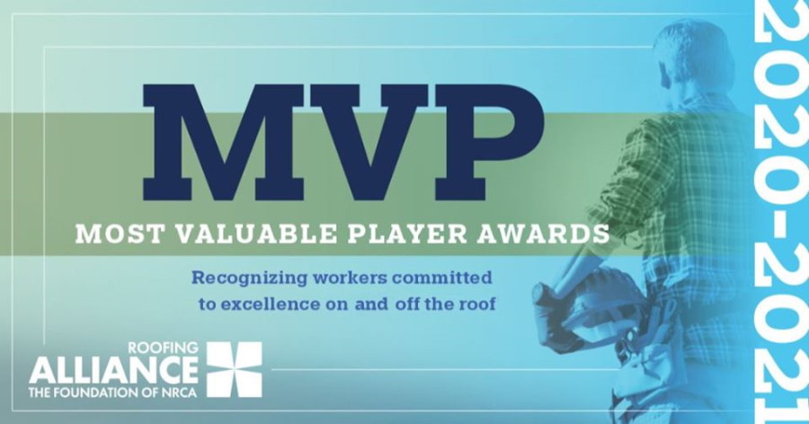 Roofing Alliance 2021 MVP Awards