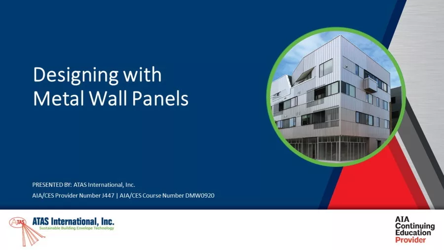 Designing with Metal Wall Panels