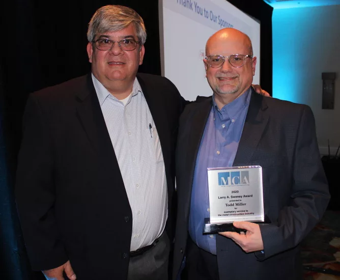 MCA_Swaney Award_Ed Karper_Todd Miller