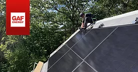 Solar roof massachusetts GAF Energy