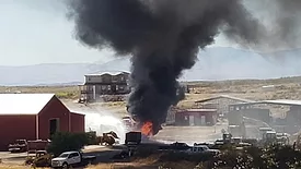 St George News Fire Skyline Roofing