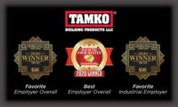 TAMKO 2020 Top Employer Awards