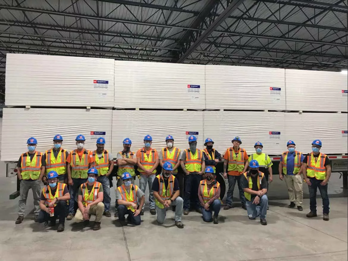 GAF-New Columbia Team with ISO Shipment 2