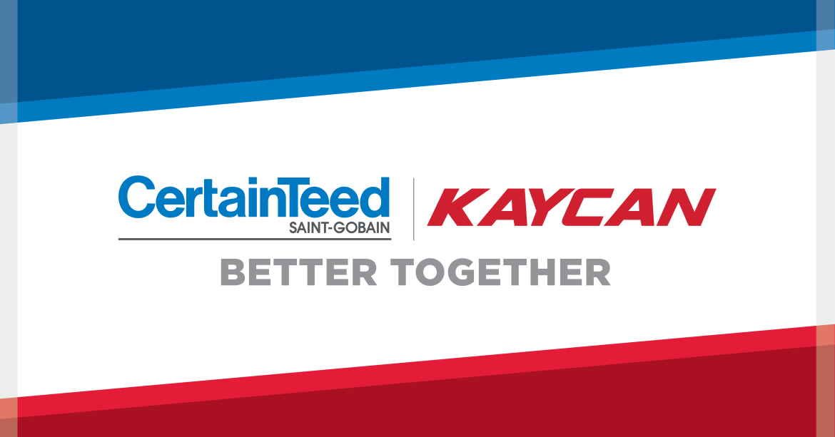 SaintGobain Completes its Acquisition of Kaycan Roofing Contractor