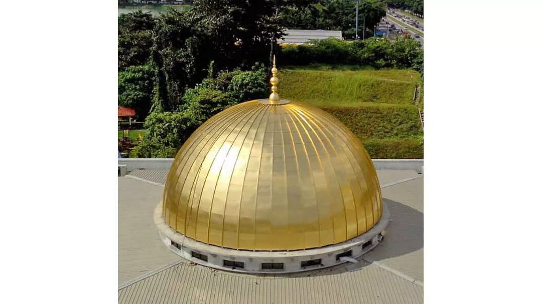 Grand Mosque MASJID SENDAYAN Kuala Lumpur Malaysia After Restoration